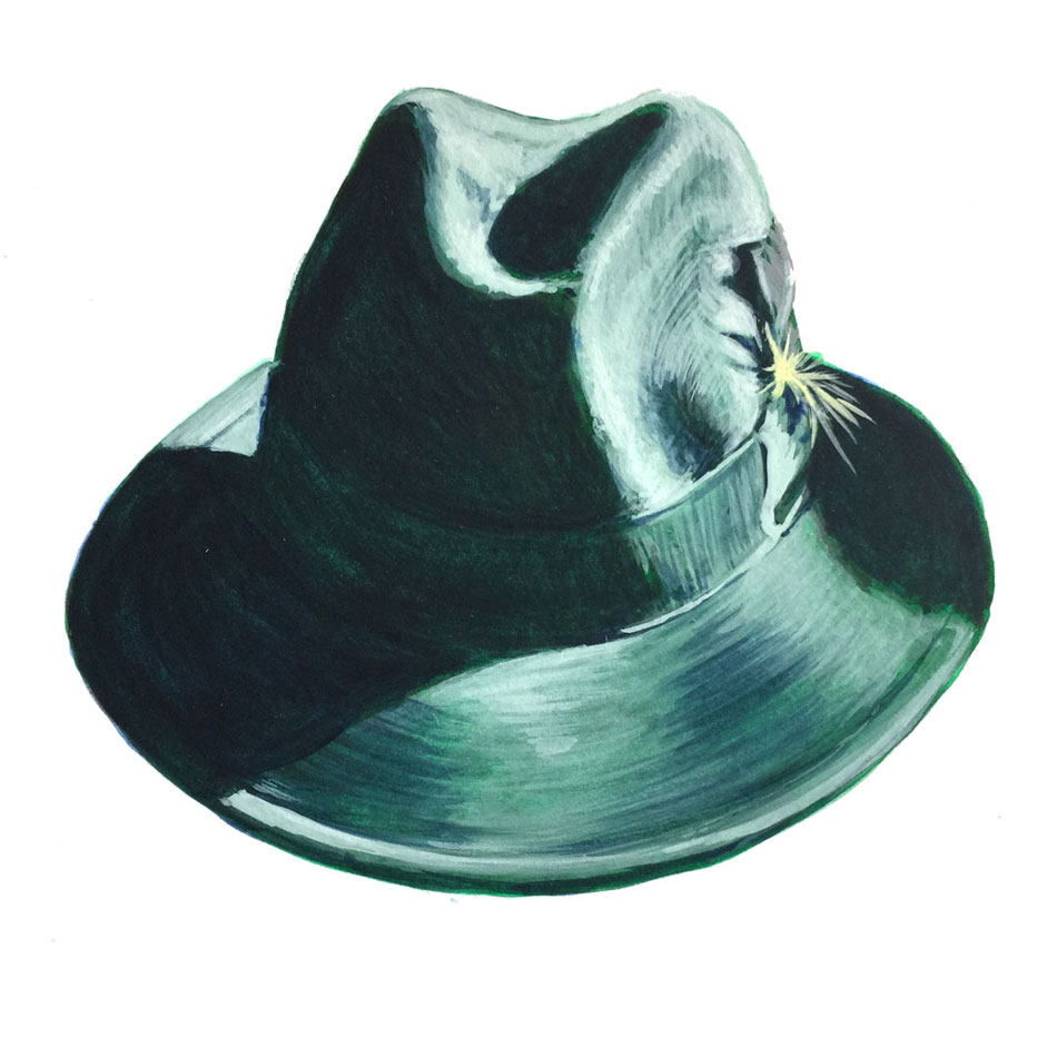 green fedora